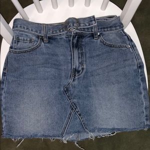 Jean skirt